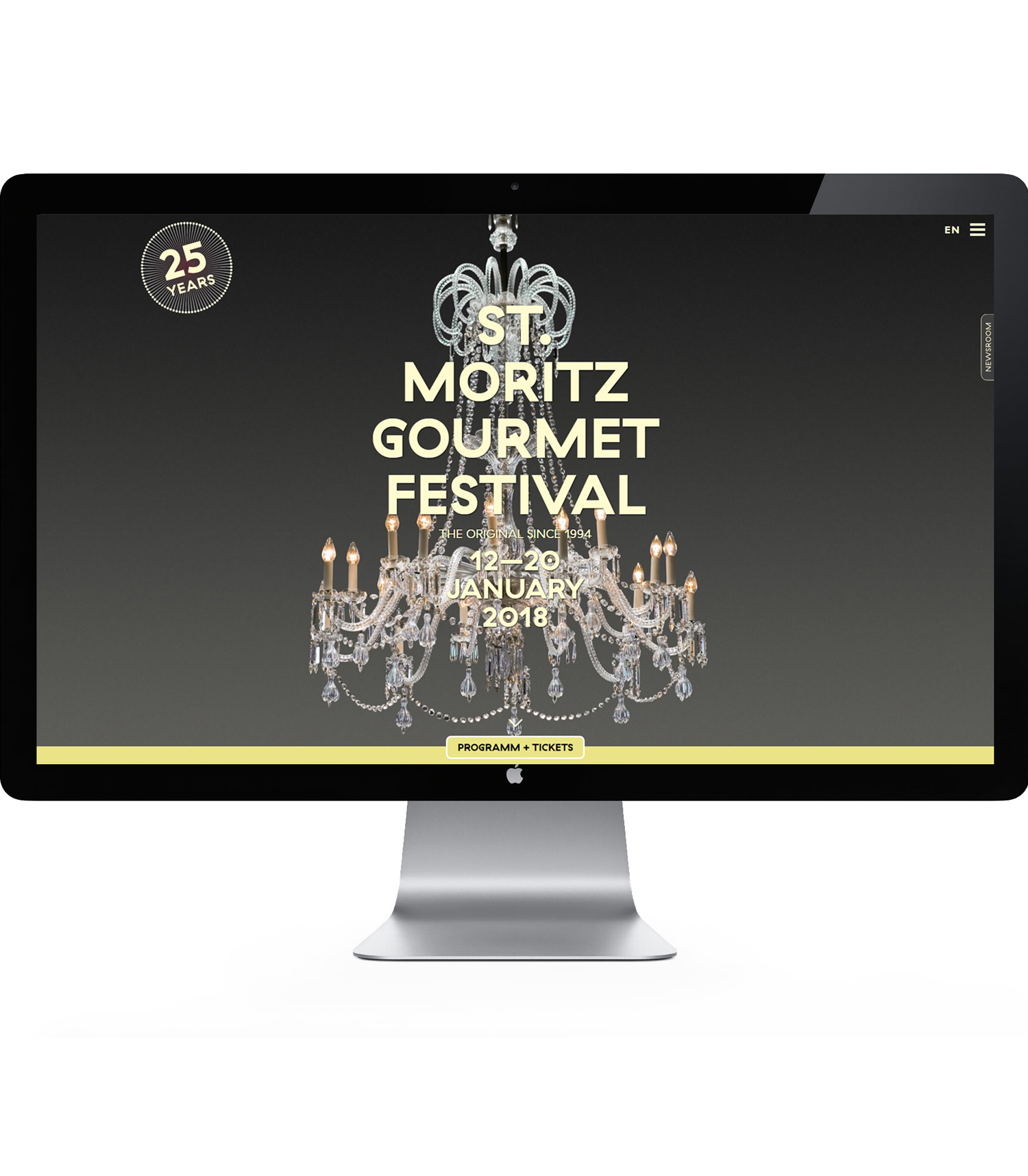 St. Moritz Gourmet Festival - Neues CI/CD, neue Website